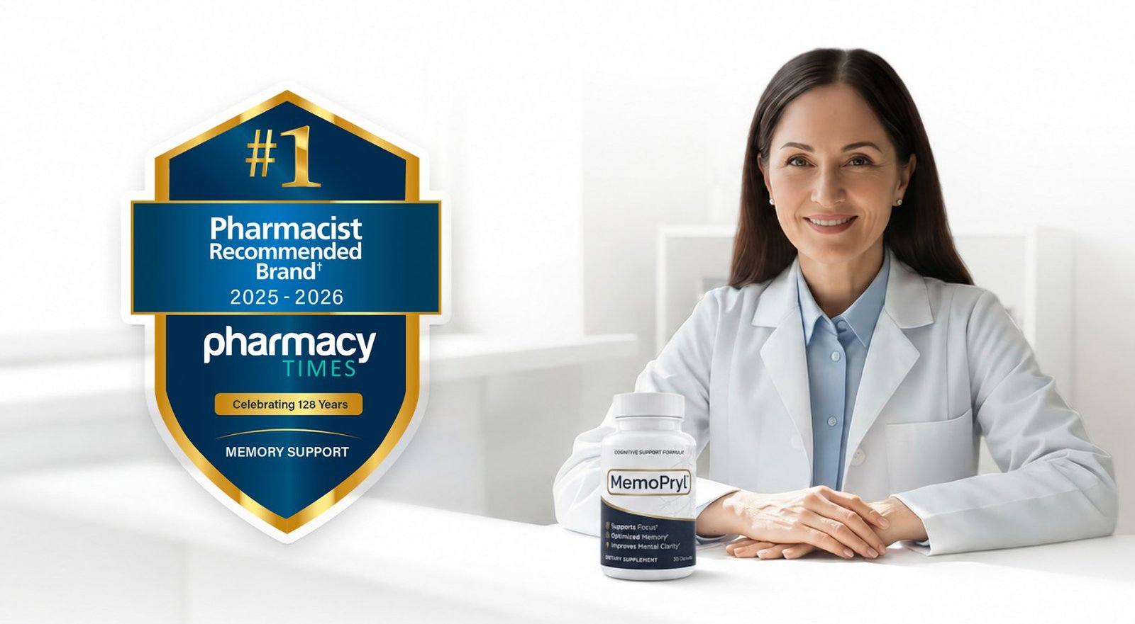 MemoPryl™ — #1 Pharmacist Recommended
